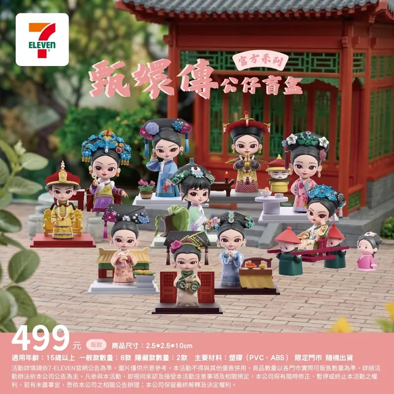 甄嬛傳官方系列公仔盲盒